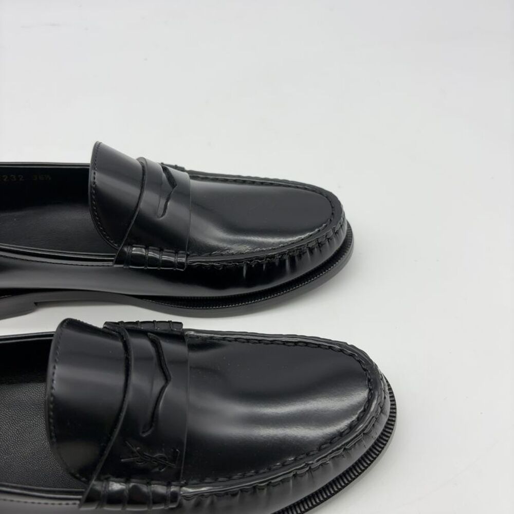 Saint Laurent Loafer Penny Slippers - Picture 6 of 8